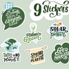 Eco-veilige stickers