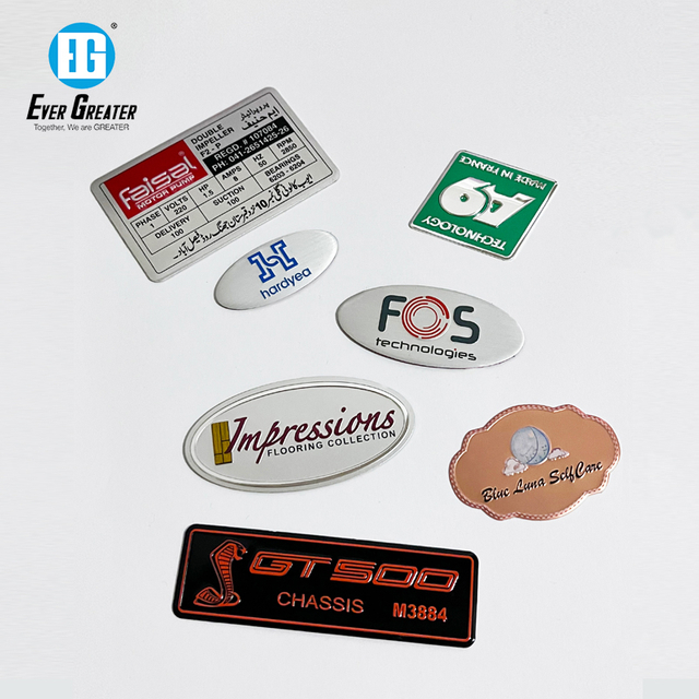 Zelfklevend papier aluminium stickers