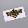 3D-stickers van zacht chroom