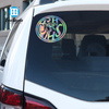 UV -resistente auto -stickers